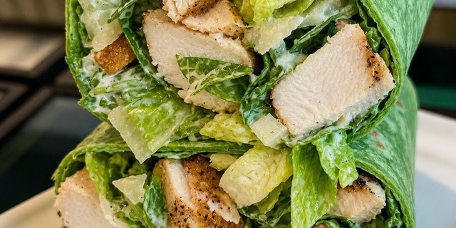 Chicken Caesar Wrap Tray