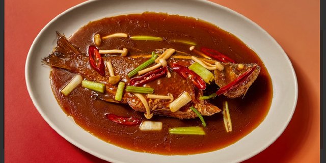 Grandpa's Braised Bass Filet