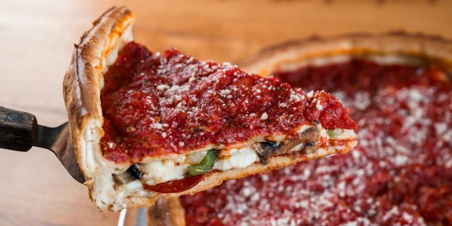 Chicago Classic Deep-Dish Pizza