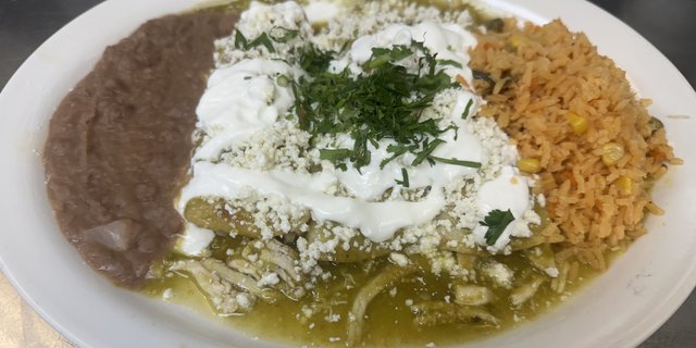 Enchiladas Verdes