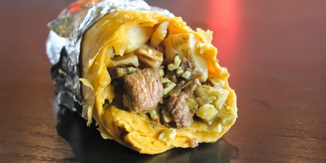 The Mile High Breakfast Burrito