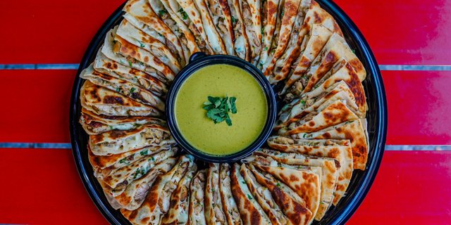 Chicken Quesadilla Platter