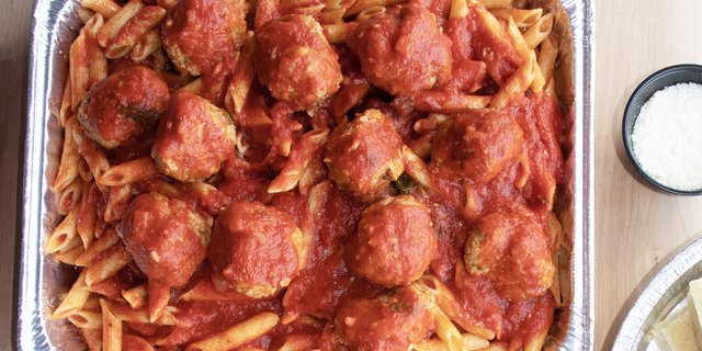 Penne w/ Meatballs