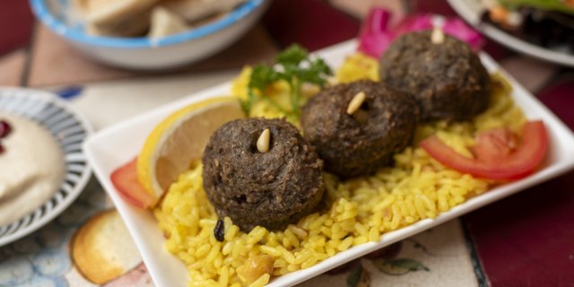 Beef Kibbeh Meatballs