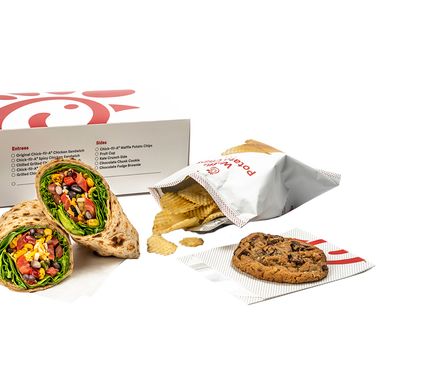 Regular Southwest Veggie Wrap Packaged Meal
