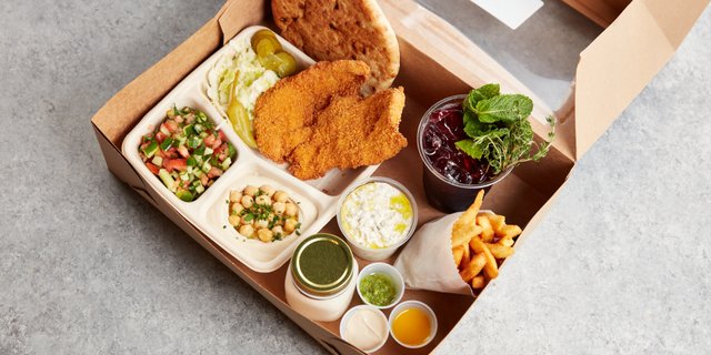 Crispy Chicken Meat Boxed Lunch