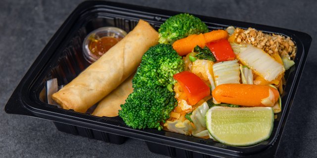 Vegetable Pad Thai Boxed Lunch
