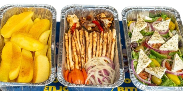 Chicken Kebob Pack w/ Salad