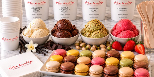 Gelato & Macaron Combo Package