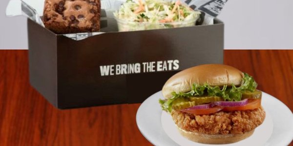Crispy Chicken Sandwich w/ Side