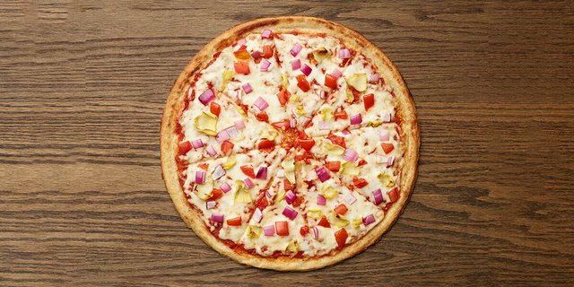 Garden Veggie Gluten-Sensitive Pizza