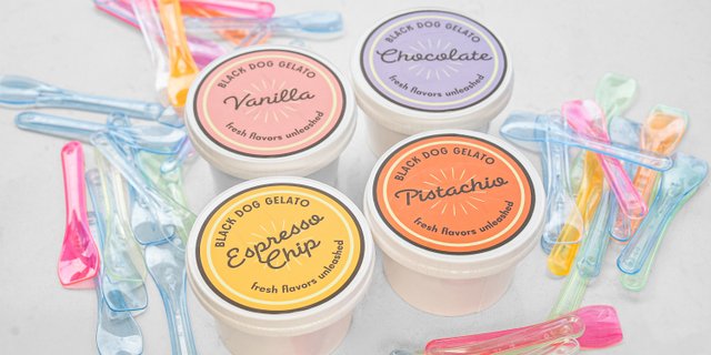 Individual Gluten-Free Gelato Cups Package