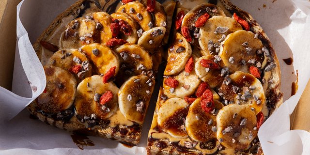 Peanut Butter & Banana Toast