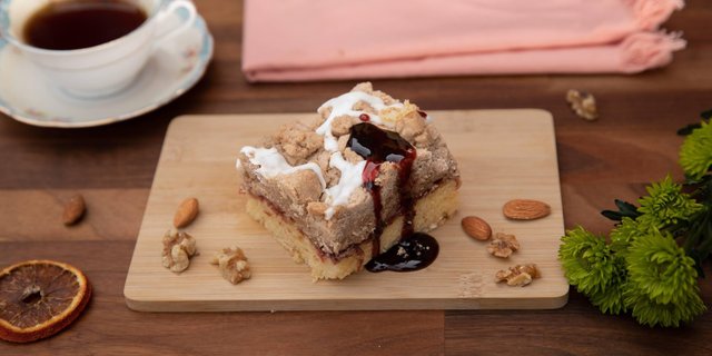 Old Work Crumb Cake