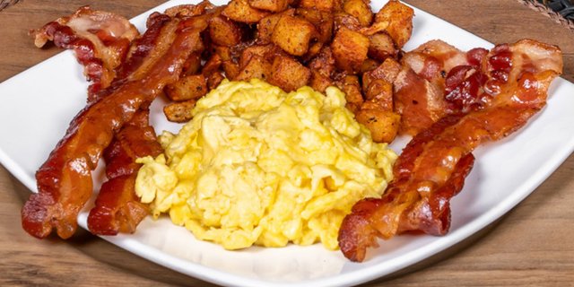 Applewood Bacon & Eggs
