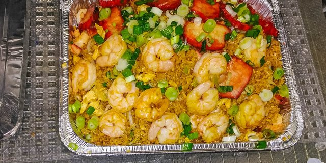 Shrimp & Vegetables Catering Package
