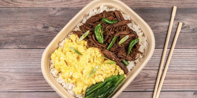 Braised Beef Rice Bowl