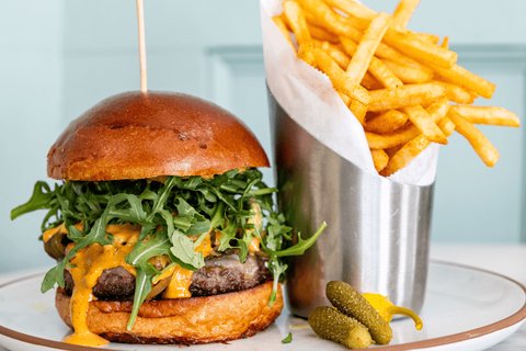 Three Chili Burger