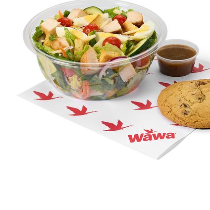 Garden Salad Meal w/ Roasted Chicken