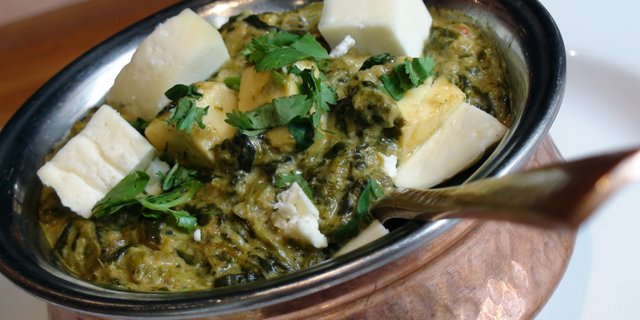 Saag Paneer Entree