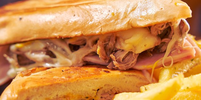 Individual Cubano Sandwich