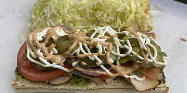 Chicken Pesto Sandwich