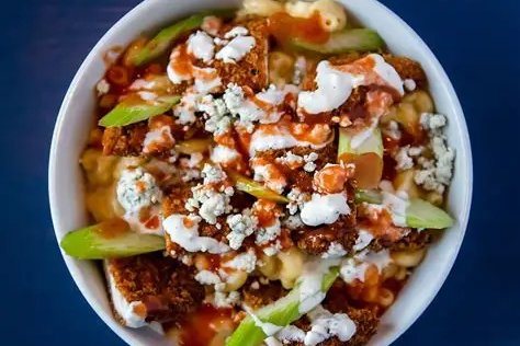 Buffalo Chicken Mac & Cheese