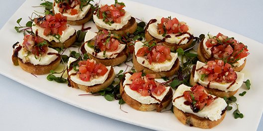 Tomato & Mozzarella Bruschetta
