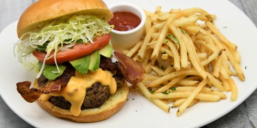 Diner Burger Boxed Lunch
