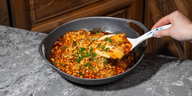 Stewed Fish Fillet w/ House-Made Tofu