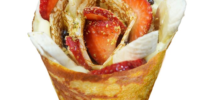 Strawberry Banana Crêpe