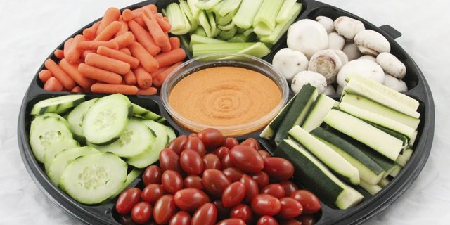 Vegetable & Hummus Tray