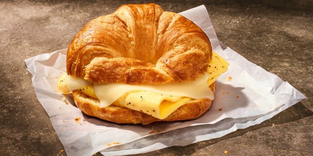 Croissant Egg & Cheese Sandwich