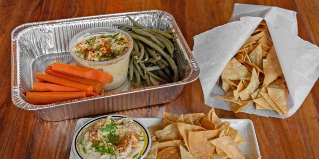 White Bean Hummus Platter