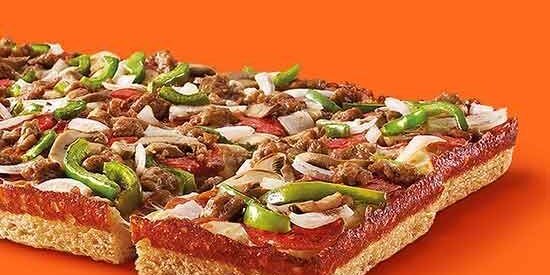 Detriot-Style Deep Dish Sausage Pizza