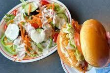 Burger & Salad Combo