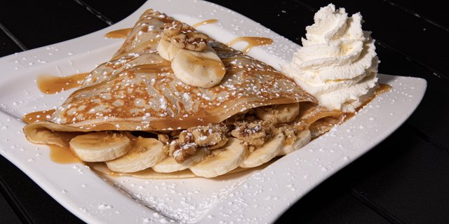 Naughty Banana Crepe