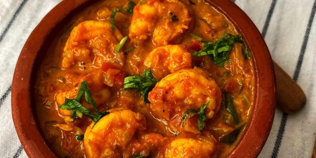 Shrimp Chettinadu