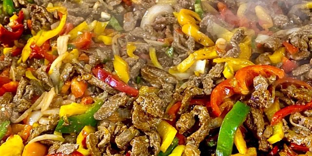 Beef Fajitas Tray