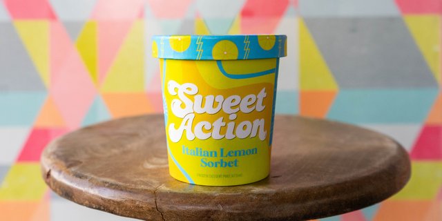 Italian Lemon Sorbet Tub