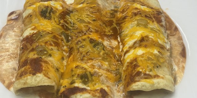 Vegetarian Cheese Enchiladas
