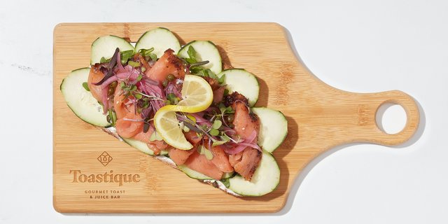 Smoked Salmon Toast