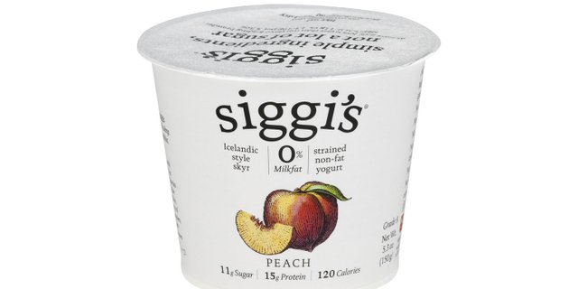 siggi's Peach Icelandic Skyr Nonfat Yogurt
