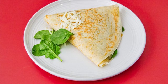 Monterey Jack Cheese Crepe