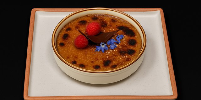 Masala Chai Creme Brulee