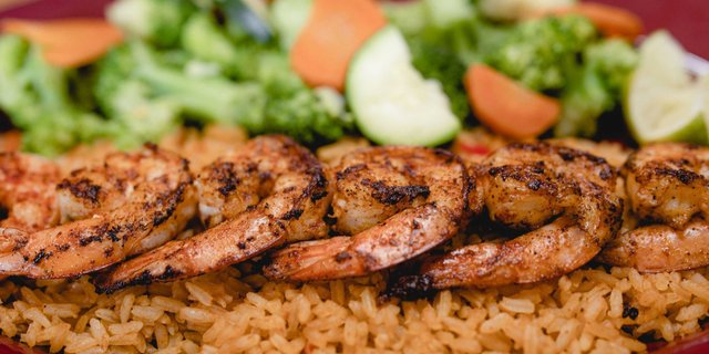 Skewered Shrimp