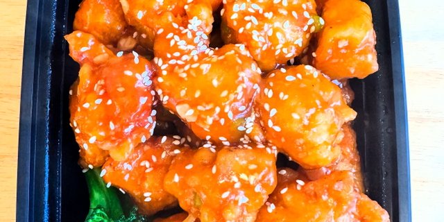 Sesame Chicken Tray