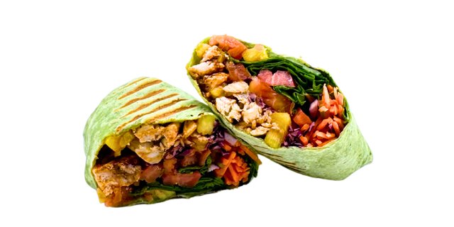 Spicy Jerk Wrap (Combo)