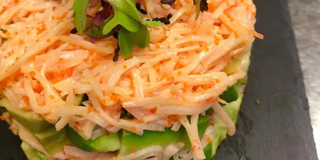 Spicy Crab Avocado Salad