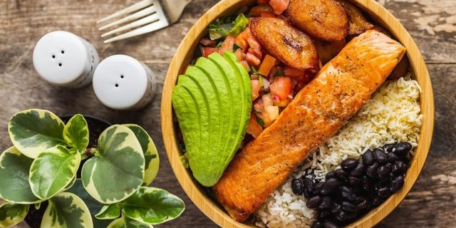 Salmon Rice Bowl